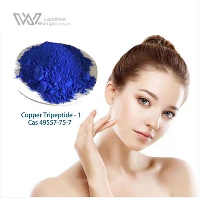 品質  Copper tripeptide -1 99% 3000 usd/kg Boost Skin Cell Regeneration with Copper Tripeptide-1 Anti Aging Powder and Cytochrome c Oxidase 工場